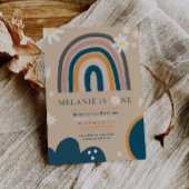 Boho Rainbow Beige Cadeaupapier