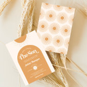 Sun Boho Luier Raffle Ticket Baby shower Informatiekaartje
