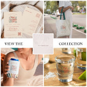 Elegante woestijn cactus bruiloft servetten