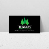 Bold Tree-service Logo Groen/zwart T-shirt