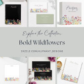 Kleurrijke wilde bloem Elegant Bridesmaid Tote Bag