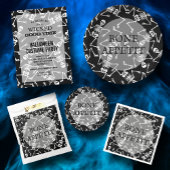 Skeletons BONE APPÉTIT Vierkante Sticker