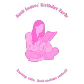 Boek Liefhebbers' Verjaardagsfeest Lavendel ster l Papieren Bordje