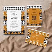 Rand Streep Bloem Diamant Boho Bloemen Patroon Planner (Personaliseer de collectie van deze zelfstandige maker.)