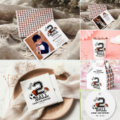 Born 2 Ball Sports Theme Boy's 2e verjaardagsfeest Kinder Shirts