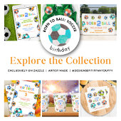 Voetbal Laten we het schoppen jongens verjaardag Servet