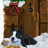 Boston Terrier-kerstcadeautjes Case-Mate iPhone Case