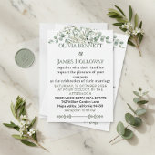 Botanical Garden Romance Save the Date Card