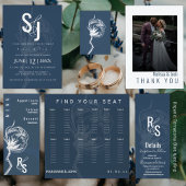 Katoen Plant Botanische monogram Roze Servet