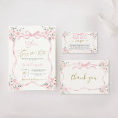 Bow-Vrijgezellenfeest Bedankkaart