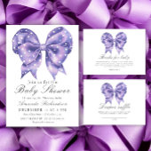 Stippenboog baby shower welkom poster