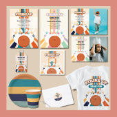 Retro Bowling kinderen Verjaardagsfeest Kaart