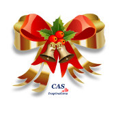 Label met kerstcadeau cadeaulabel