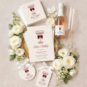 Bows & Bubbly Return Address Label