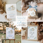 Little Pumpkin Boy Baby shower Party Spandoek