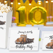 grote Oranje vrachtwagen Kaart