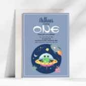 Jongens Schattigee Ruimte Alien Cartoon Rocket & N Sherpa Deken