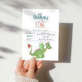 Jongens Schattige en Magisch Groene Draak Kinder Schort