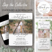 Elk Thema Bruidsfeest Welkom 6 Foto Collage Poster