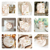 Boho Bloemige Brunch en Bruisende Bruidsfeest Wandkleed