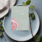 Papier Gastenhanddoeken Bruid douche. Servet