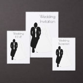 Trouwklassieker Ronde Sticker Bruid Bruidegom (Personaliseer de collectie van deze zelfstandige maker.)