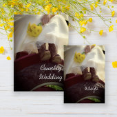 Bride over het Vrijgezellenfeest van het Boerderij Servetten