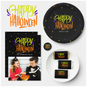 Helder en feestelijk Halloween Ronde Sticker