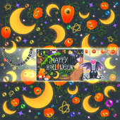 Halloween Kinder partij leuke uitnodiging