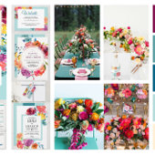 Tabelnummer Bright Summer Wedding Pedestal Reclamebord Met Voetstuk