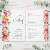 Waterverf Meadow Wildflower Boho Dank u Briefkaart (Personaliseer de collectie van deze zelfstandige maker.)