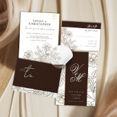 Browning op de liefde bruiloft ronde sticker