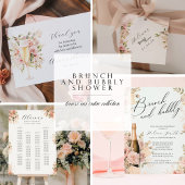 Brunch & Bubbly Display Kaart | bloemendecor