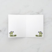 Collection Budgie  Note Card Kaart (Binnen)