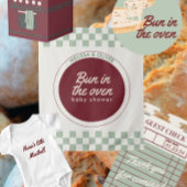 Bun in de oven party decor bedankdoosjes