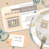 Bun in het Oven Baby shower Servet
