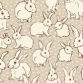 Bunny Rabbits Bonanza - patroon. Koffiemok
