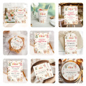 Kleurrijke Paashaas Easter Egg Hunt Party Cadeaulabel