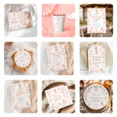 Pastel Waterverf Paashaas Verjaardag Bedankkaart