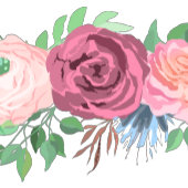 Roze roos. Elegant Tuin Bruiloft Kaart