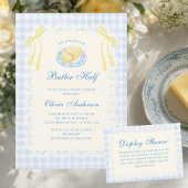 Bruidssalon Butter Half  Cadeaulabel