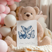 Vlinders in Delfts Blauw, aanpasbaar Koffiemok