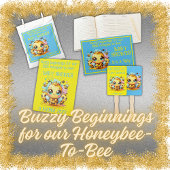 Buzzy beginnende honingbij-tot-bijen Baby shower | Poker Chips