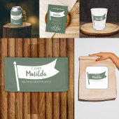 Kamp Bachelorette Berg Groene Vlag Camping Blikjeskoeler