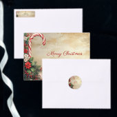 Candy Cane Christmas Holiday Sticker