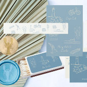 De zomer van New England Tissuepapier