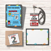 Race Cars Derde verjaardag Kinder partij Bedankdoosjes