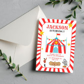 Carnaval Circus Verjaardag Spandoek