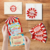 Carnaval Circus Festival Kids Verjaardagsfeest Bedankdoosjes