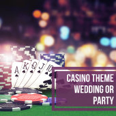 Casino Night Las Vegas Theme Party Bedankt Bedankdoosjes